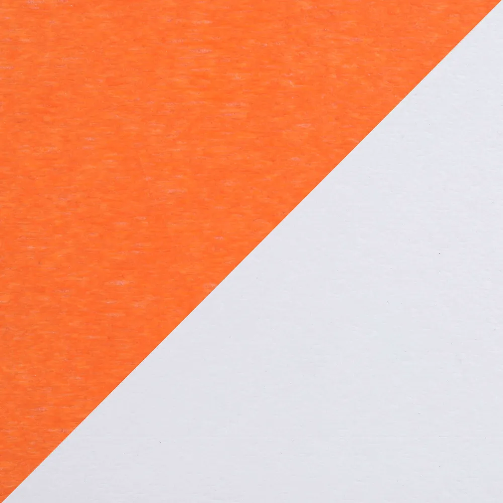 Tangerine & White
